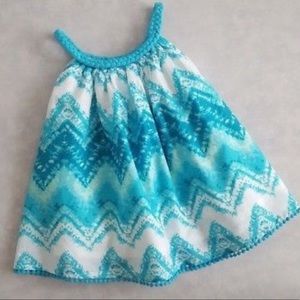 NWT Tie dye blue dress with shorts